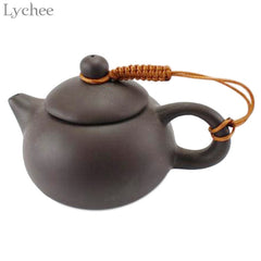 Lychee 10pcs Handmade Teapot Ropes Colorful