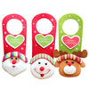 Christmas Decoration Door Ornament Adorable Hanging Ornament Santa Claus Reindeer Snowman Holiday Decoration