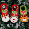 Christmas Decoration Door Ornament Adorable Hanging Ornament Santa Claus Reindeer Snowman Holiday Decoration