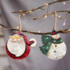 Christmas Hanging Decorations Adorable Iron Pendants Christmas
