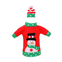 Champagne Wine Bottle Cover Home Party Table Decorations Christmas Decoration